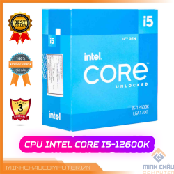 CPU Intel Core i5-12600K (Up To 4.90GHz, 10 Nhân 16 Luồng,20MB Cache, Alder Lake)