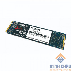 Ổ SSD Kingmax PQ3480 256Gb (NVMe PCIe/ Gen3x4 M2.2280/ 2300MB/s/ 1100MB/s)