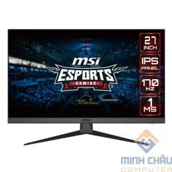Màn hình MSI OPTIX G2722, 27" LCD, Phẳng, Full viền, Ips, Full HD, 170Hz