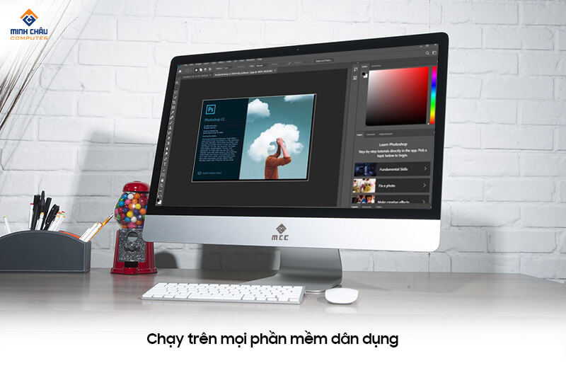 Bộ PC All in ONE (AIO) MCC5482 Home Office Computer CPU G5400/ Ram8G/ SSD240G/wifi/camera/ 22inch giá rẻ