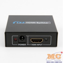 Box chia HDMI Switch 1 ra 2 Full HD 1080 đen 