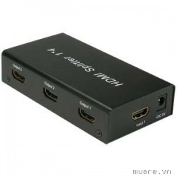 Box chia HDMI Switch 1 ra 4 Full HD 1080 đen