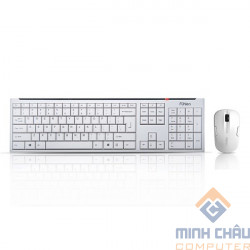 Bộ Keyboard + Mouse Không dây Fuhlen MK650 - Trắng