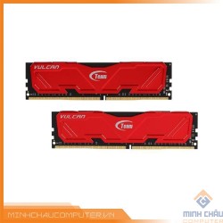 Ram PC TEAMGROUP Vulcan 8GB DDR4-3200MHz tản nhiệt (Đỏ)