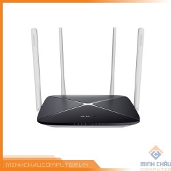 Bộ Phát Wifi Router băng tần kép không dây Mercusys AC12 04 râu