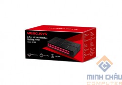 Bộ chia mạng Mercusys MS108G 8-Port 10/100/1000 Mbps Desktop Switch