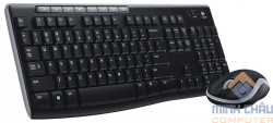 Bộ bàn phím - Chuột không dây Logitech MK270