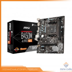 Mainboard MSI B450M-A PRO MAX (Chipset AMD B450/ Socket AM4/ VGA onboard)