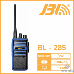 Bộ đàm cầm tay JBL BL-285 16 kênh UHF - có cổng sạc Type-C