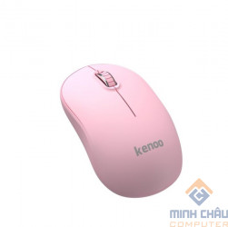 Chuột không dây Kenoo M104 hồng (USB)