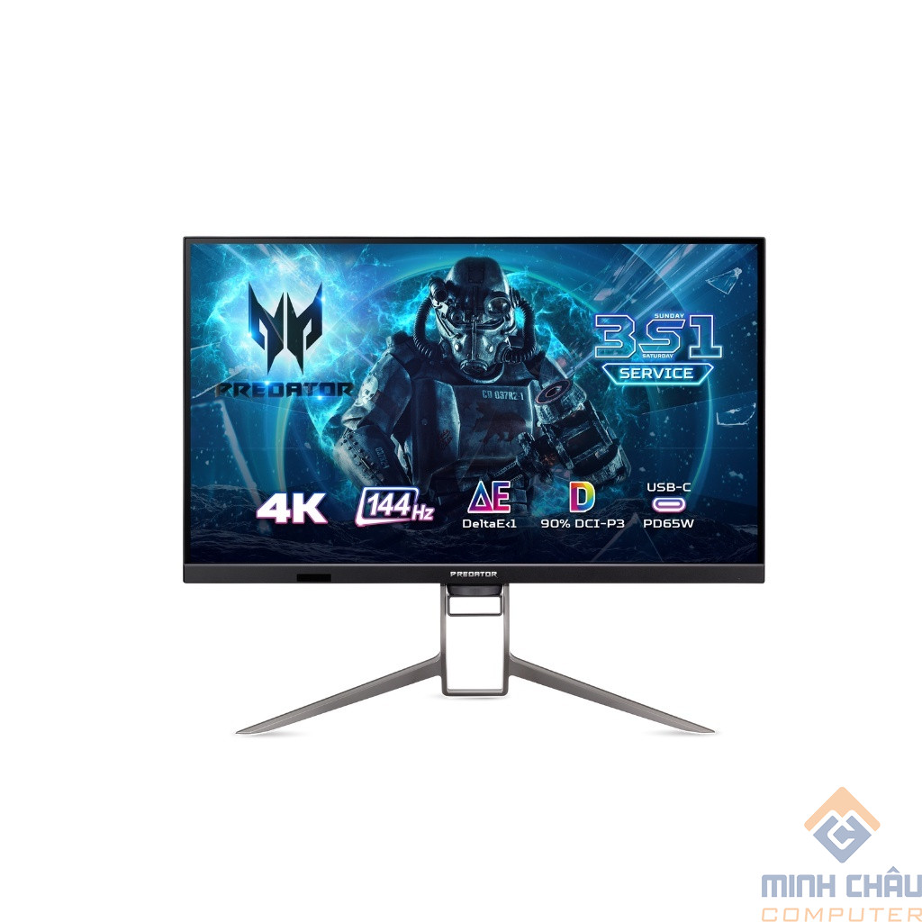 Màn hình Gaming Acer XB323QK NV (31.5 inch/UHD/IPS/144Hz/1ms/400nits/HDMI+DP+USBC+USB+Audio)